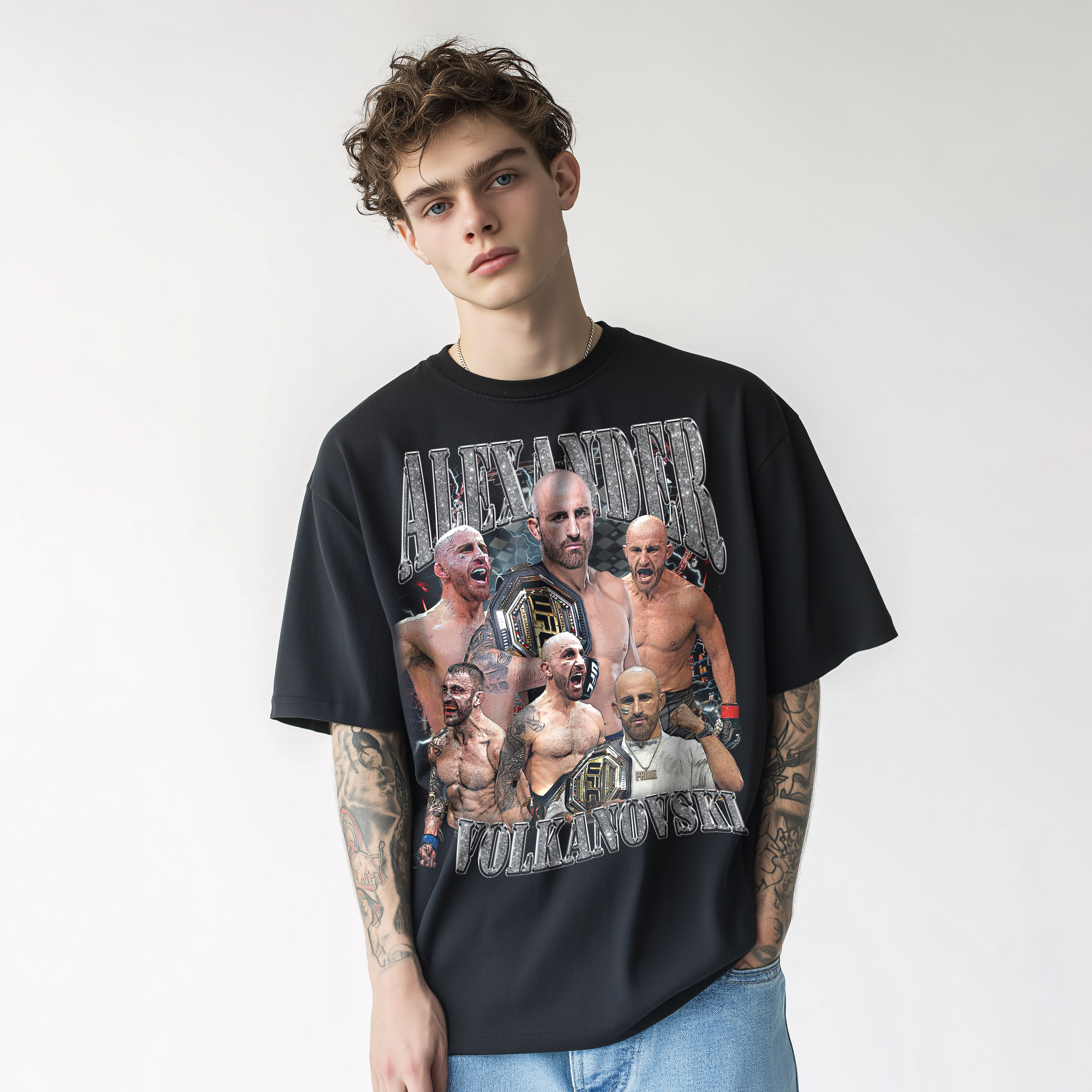 Alexander Volkanovski Heavyweight T-Shirt