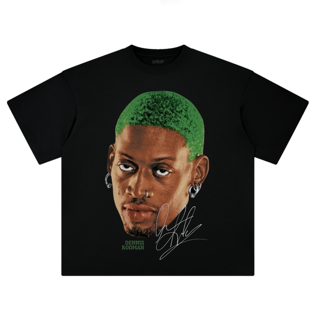 Dennis Rodman Heavyweight T-Shirt