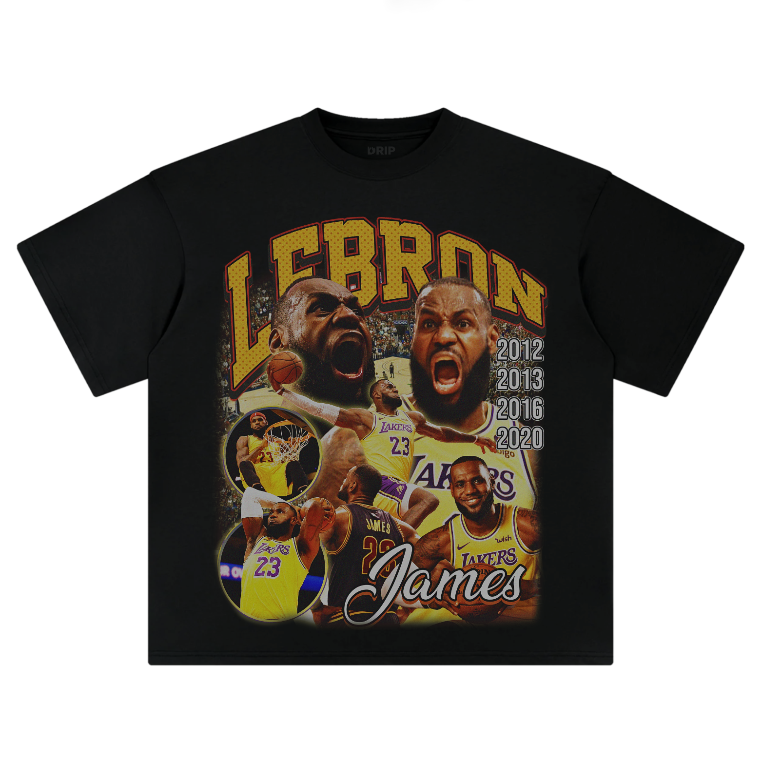Lebron James Heavyweight T-Shirt