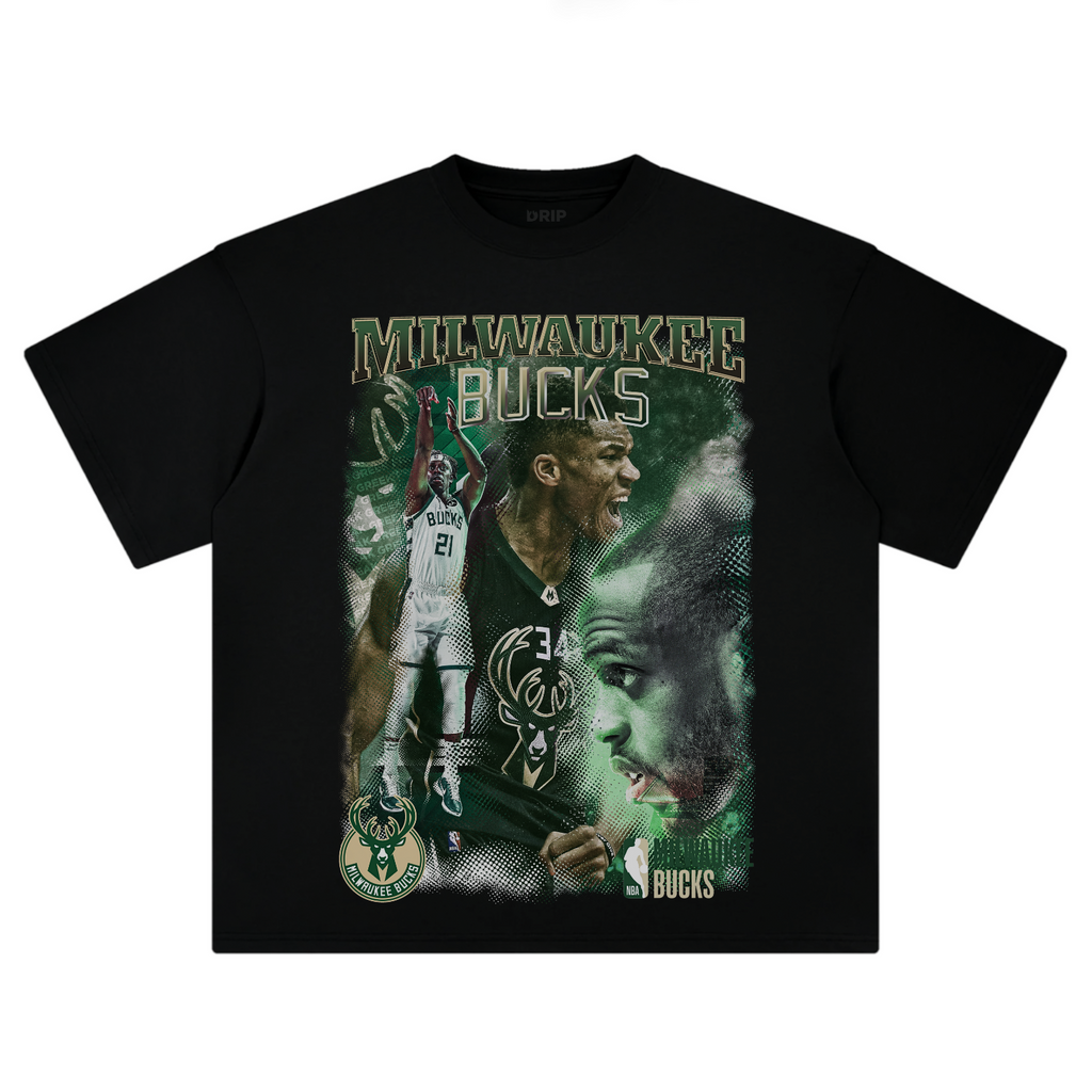 Milwaukee Bucks Heavyweight T-Shirt