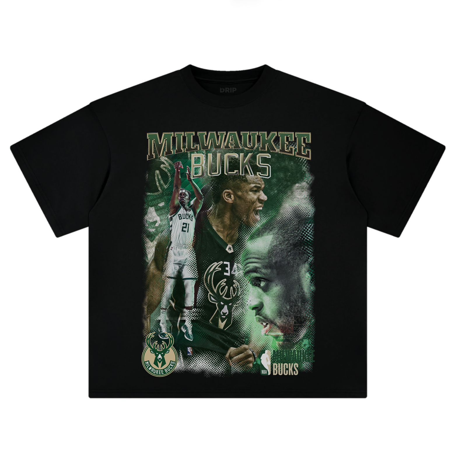 Milwaukee Bucks Heavyweight T-Shirt