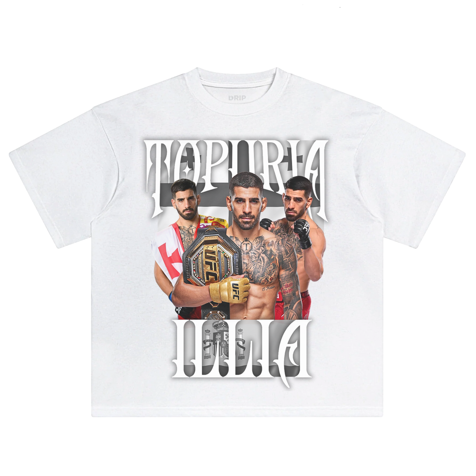 Illia Topuria Heavyweight T-Shirt