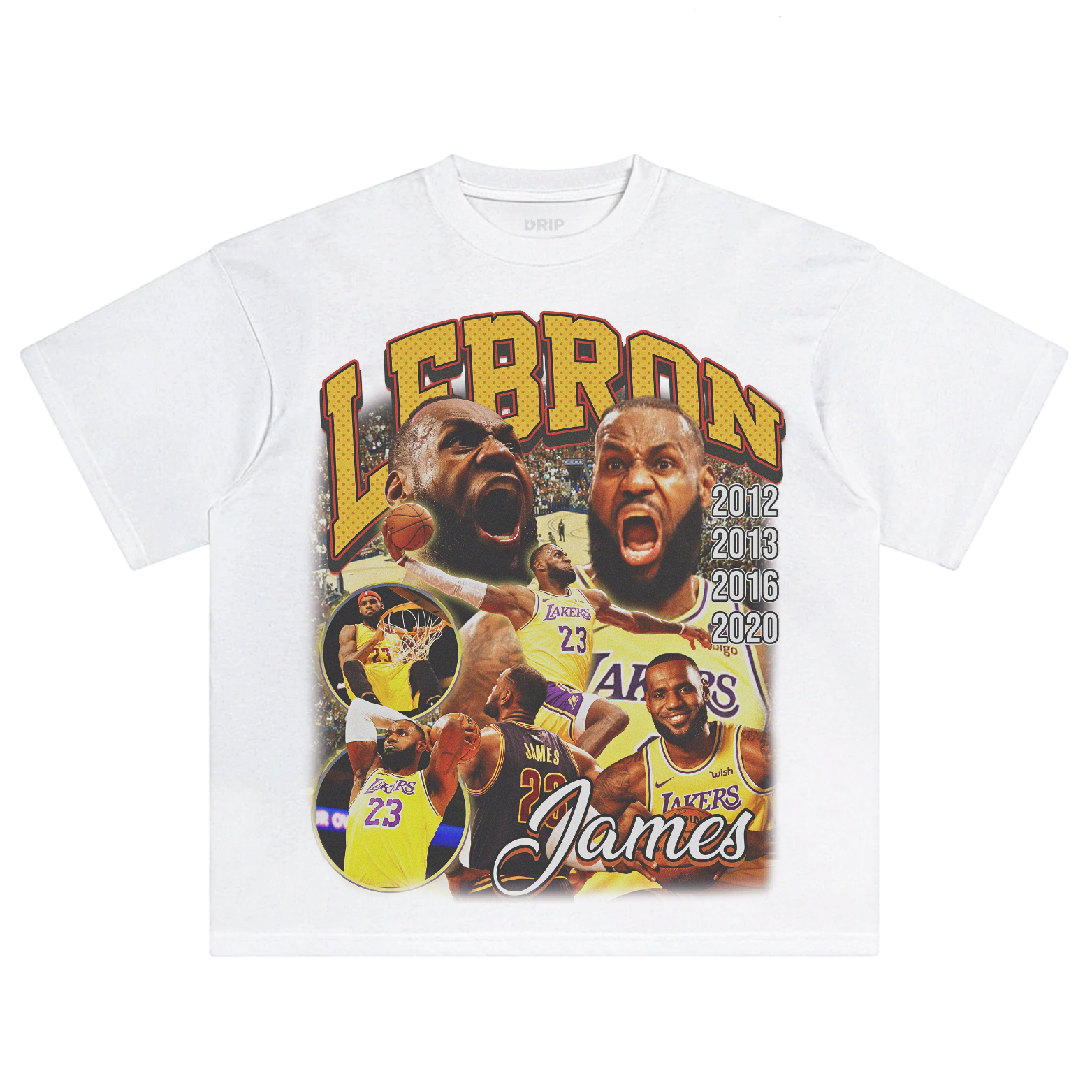 Lebron James Heavyweight T-Shirt