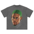 Dennis Rodman Heavyweight T-Shirt