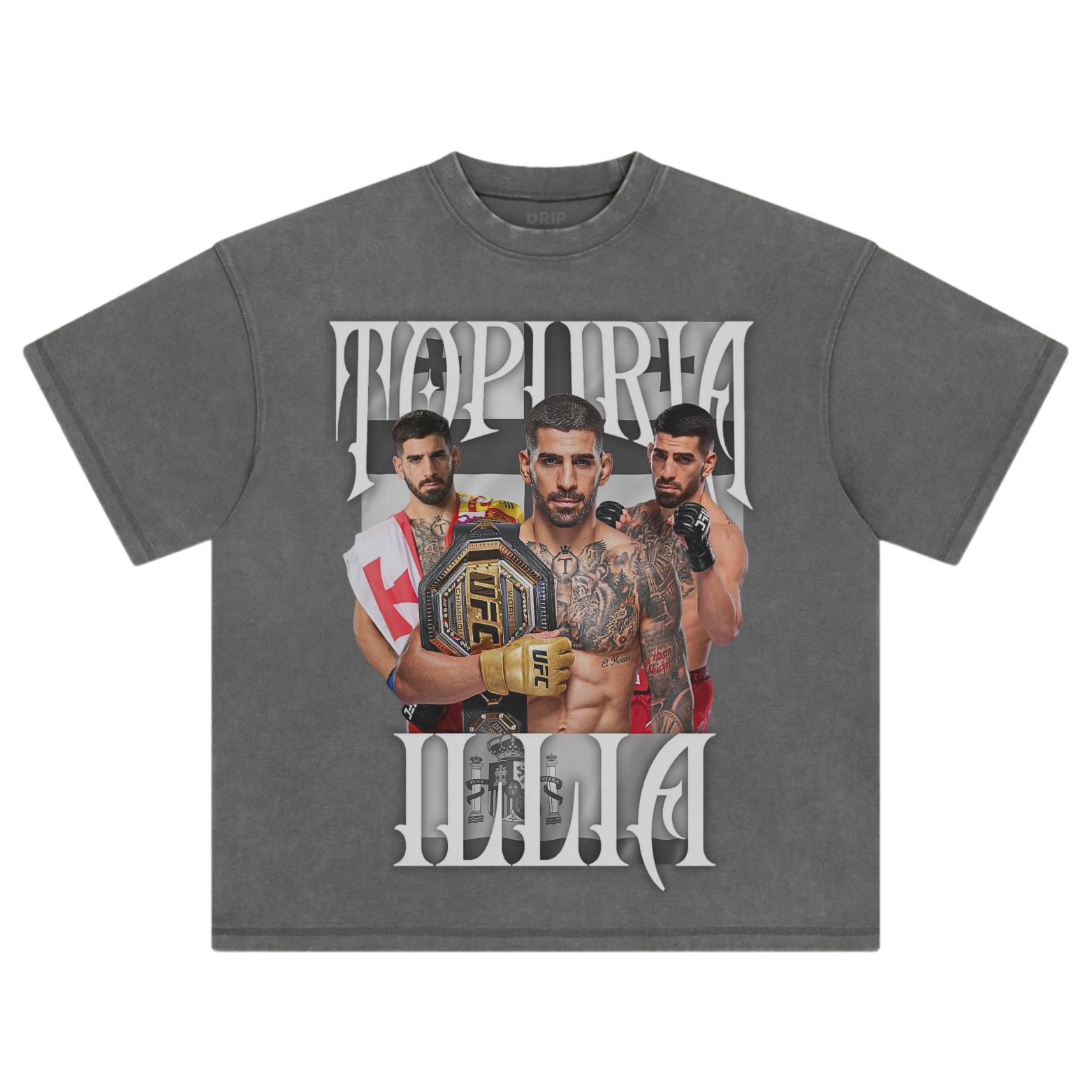 Illia Topuria Heavyweight T-Shirt