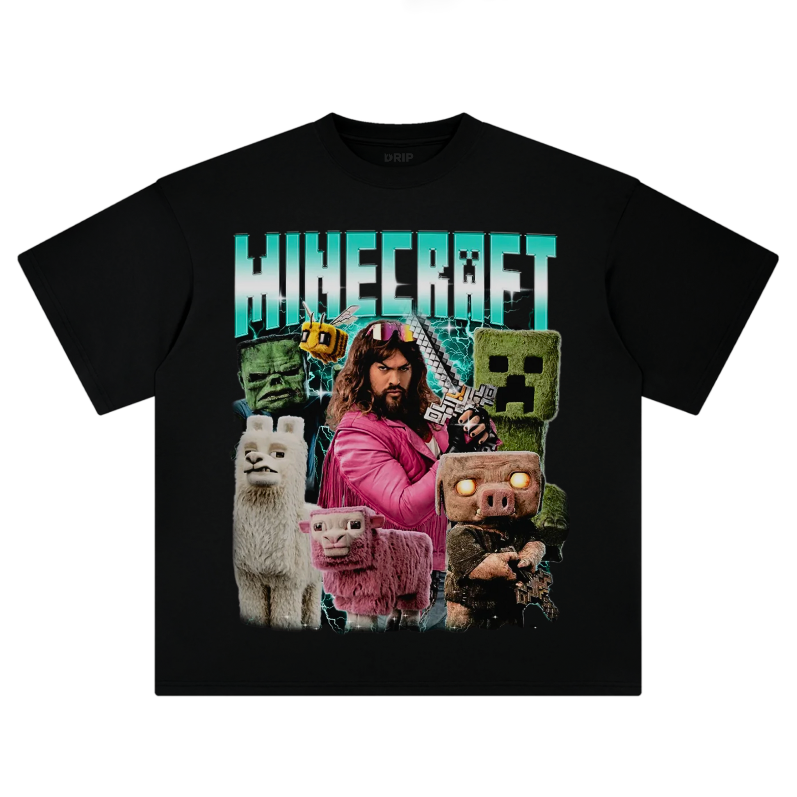 Minecraft the movie Heavyweight T-Shirt