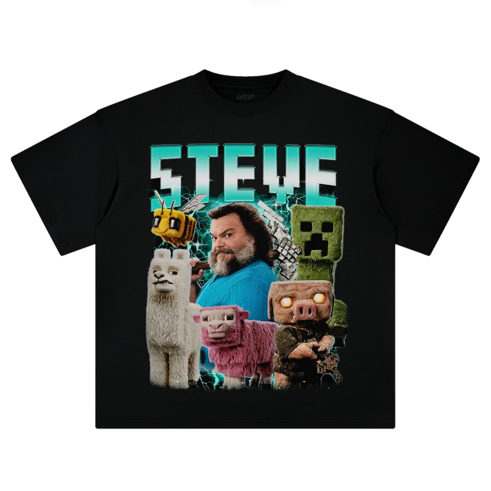 Minecraft the movie Heavyweight T-Shirt