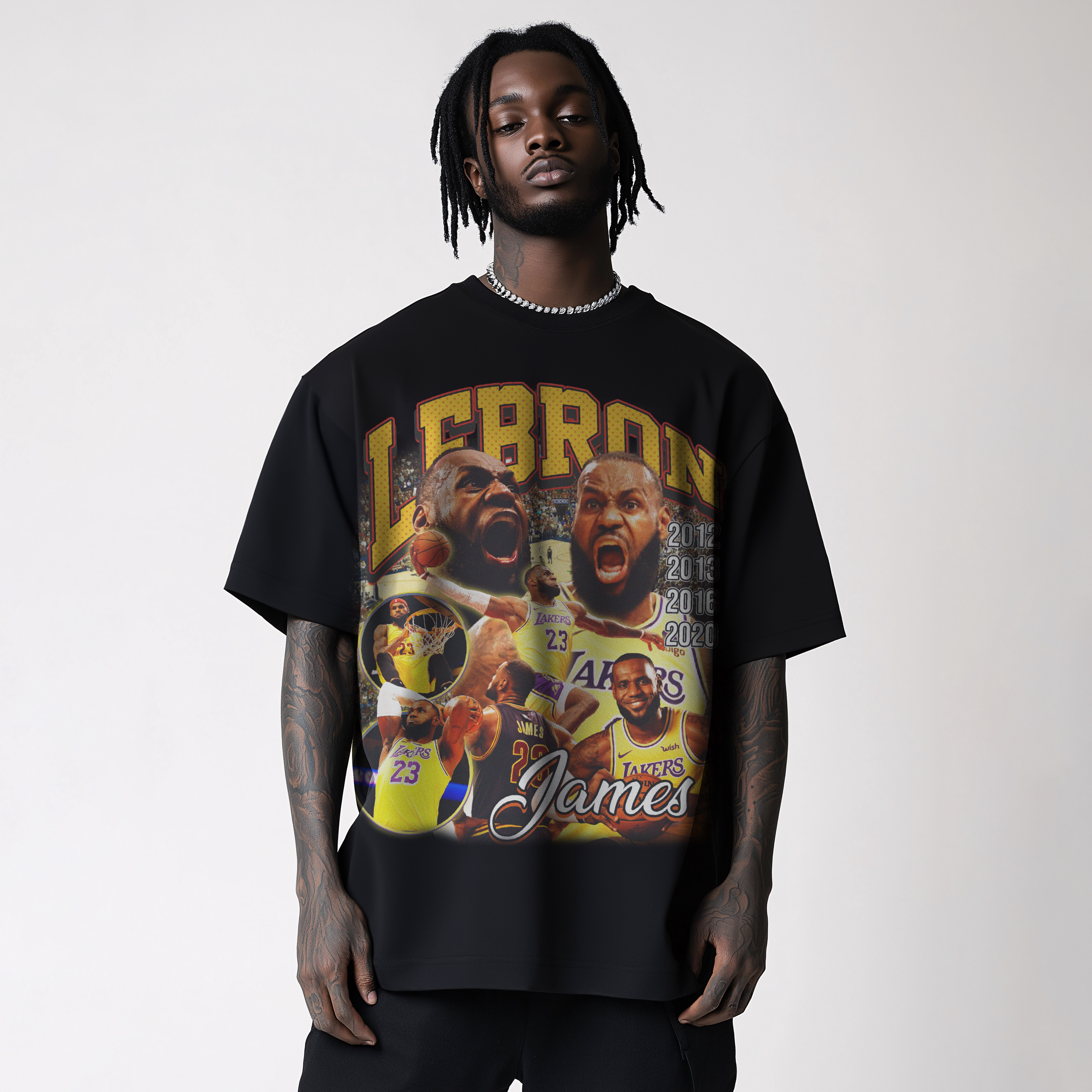 Lebron James Heavyweight T-Shirt